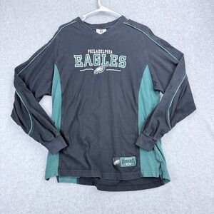 NFL‎ Philadelphia Eagles Long Sleeve Shirt Women Medium Black